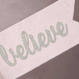 Believe Flag Blush