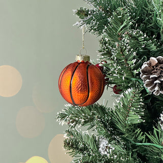 Festive Basketball Charm