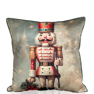 Plush Printed Nutcracker