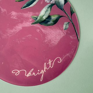 CHRISTMAS TABLE MATES- BRIGHT (SET OF 2)