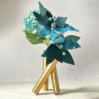 Festive Blooms (Teal)