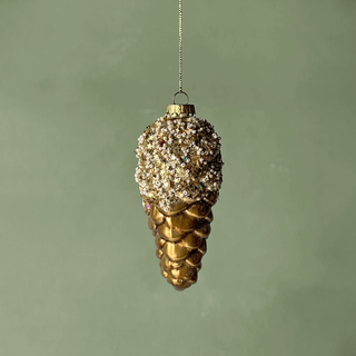 Golden Dream Cone Charm