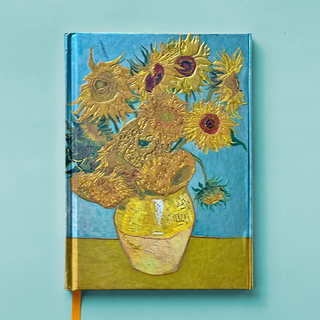 Van Gogh Sunflowers Hardcover Journal