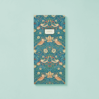 Morris & Co - Floral Finch Magnetic List Pad