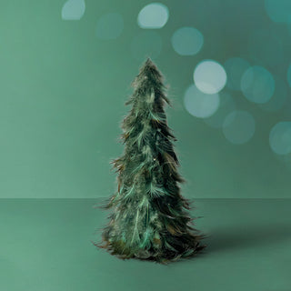 Feathered Evergreen Pine Trees