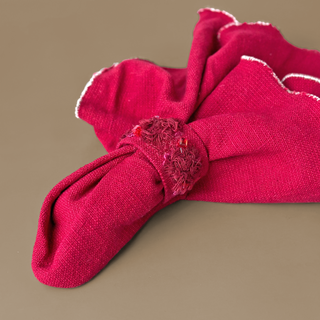 Festive Cheer Napkins (Red Set of 4)