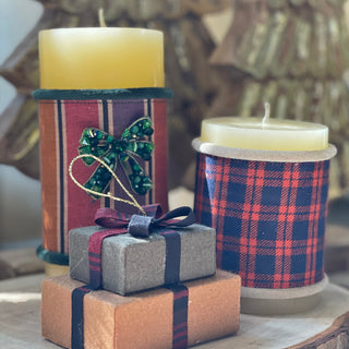 CHRISTMAS CANDLE II (SET OF 2)