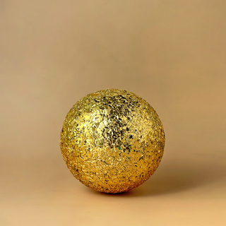 Golden Radiance – Metal Decor Balls