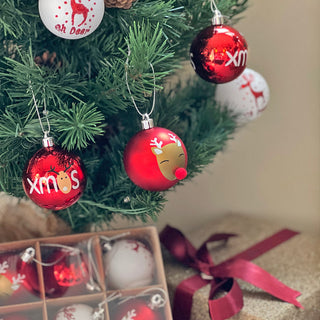 Reindeer Baubles