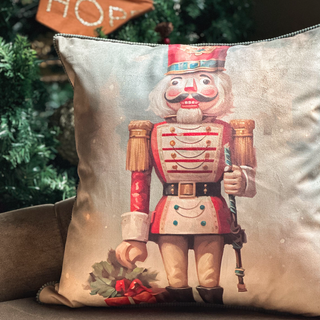 Plush Printed Nutcracker