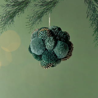 Emerald Pom Pom Sparkler