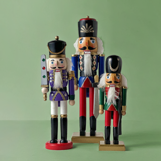 Jolly Brigade Wooden Nutcrackers