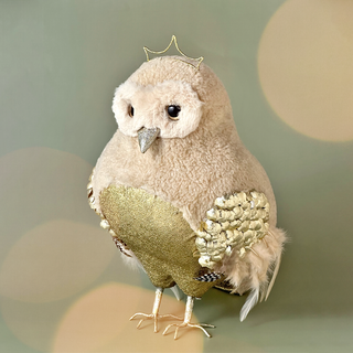 Frosted Owl Elegance I