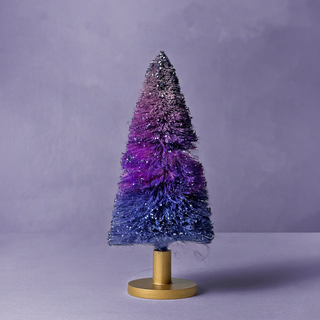 Ombre Coir Pine Tree Set (Violet)