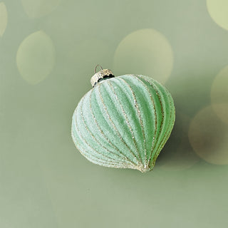 Mint Frost Elegance Bauble