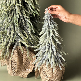 Lite Up Frosted Faux Pine Tree (Small)