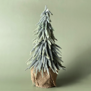 Lite Up Frosted Faux Pine Tree (Small)