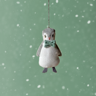 Peppermint Pete Penguin Charm