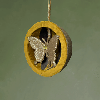 Golden Butterfly Bauble Charm