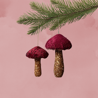 Crimson Cap Mushroom Duo