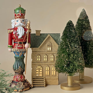 Nutcracker & Sparkling Holiday Village Set