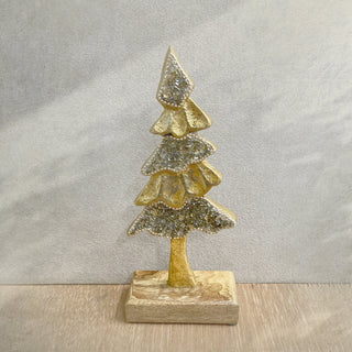 Glittering Wooden tree Set