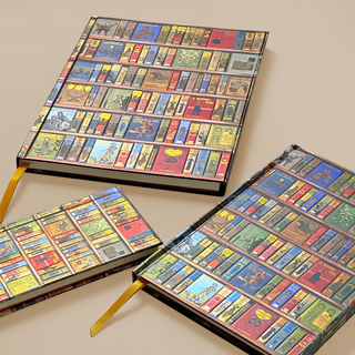 Whimsical Library: Vintage Notebook Trio