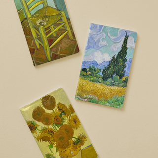 Van Gogh – Set of 3 Foiled Mini Notebooks