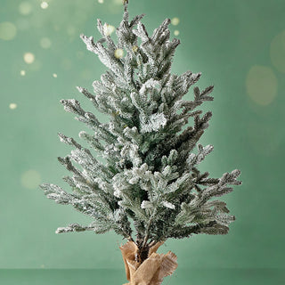 Evergreen Frosted Faux Pine Tree