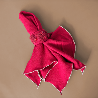 Festive Cheer Napkins (Red Set of 4)