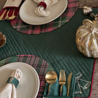 CHRISTMAS TABLE RUNNER- TRADITIONAL