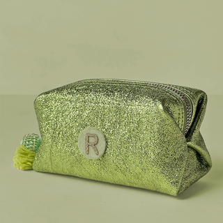 Mini Glitter Pouch - Lime green