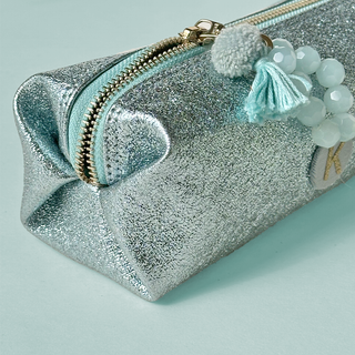 Glitter Pouch - Sky Blue