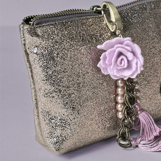 Glitter Pouch - Silver