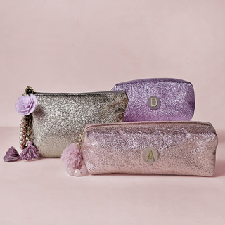 Glitter Pouch - Bubblegum