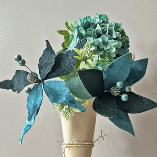 Festive Blooms (Teal)