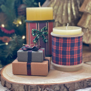 CHRISTMAS CANDLE II (SET OF 2)