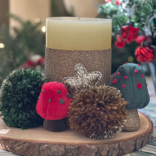 Mushroom Candle