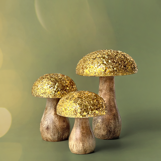 Golden Woodland Mushroom Magic