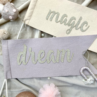 Dream Flag Grey Mauve