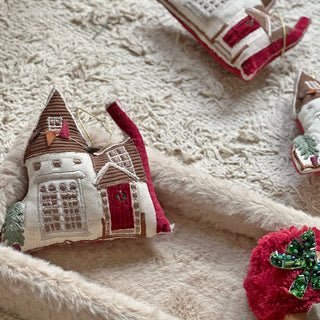 Christmas Felt House